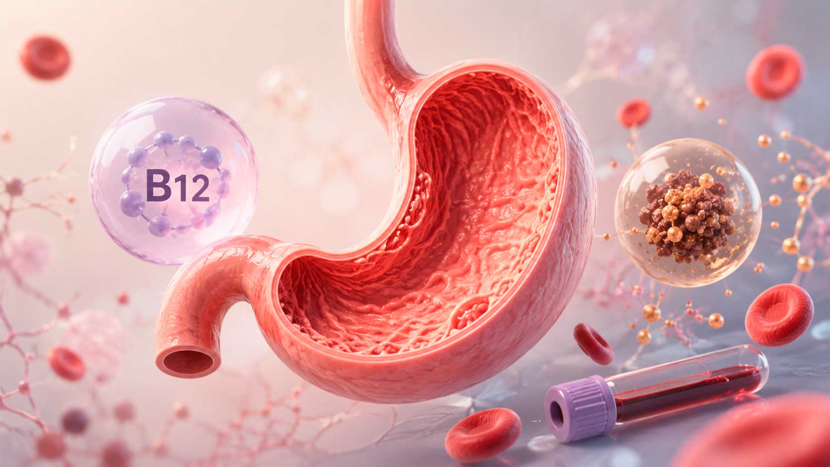 Gastritis autoinmune vitamina B12 y hierro