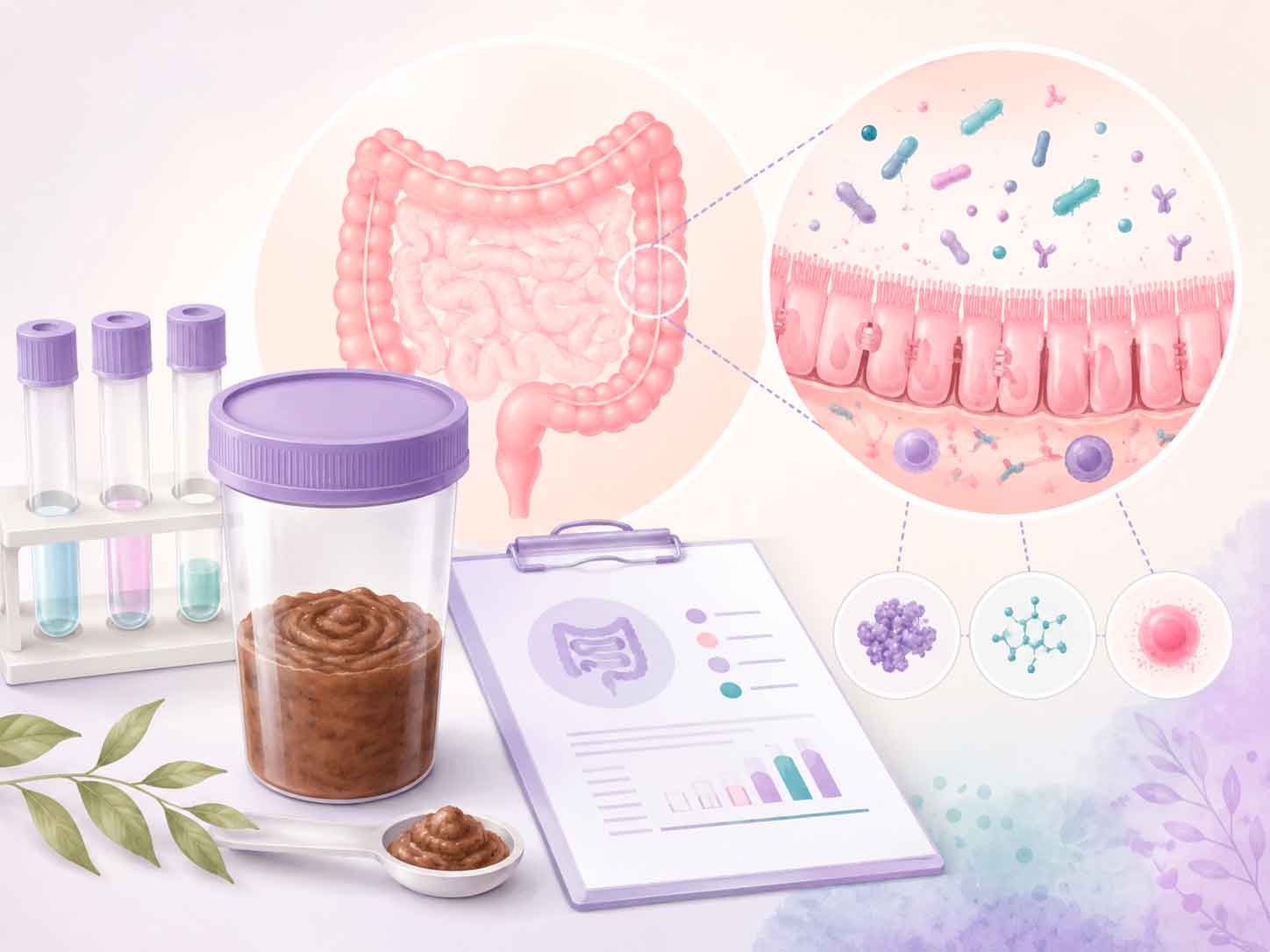 Marcadores en heces y barrera intestinal