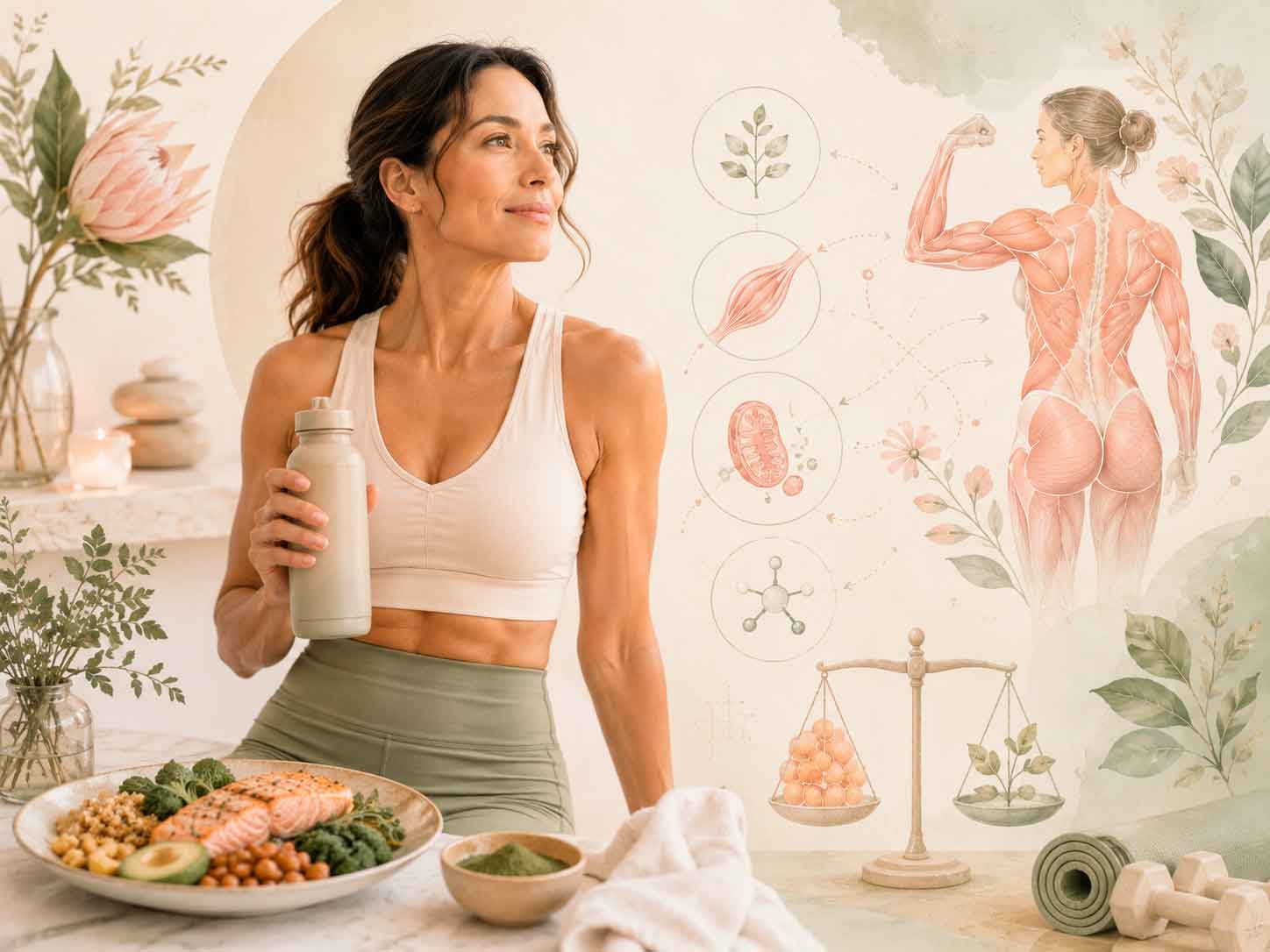 Masa muscular y metabolismo durante tratamientos GLP-1