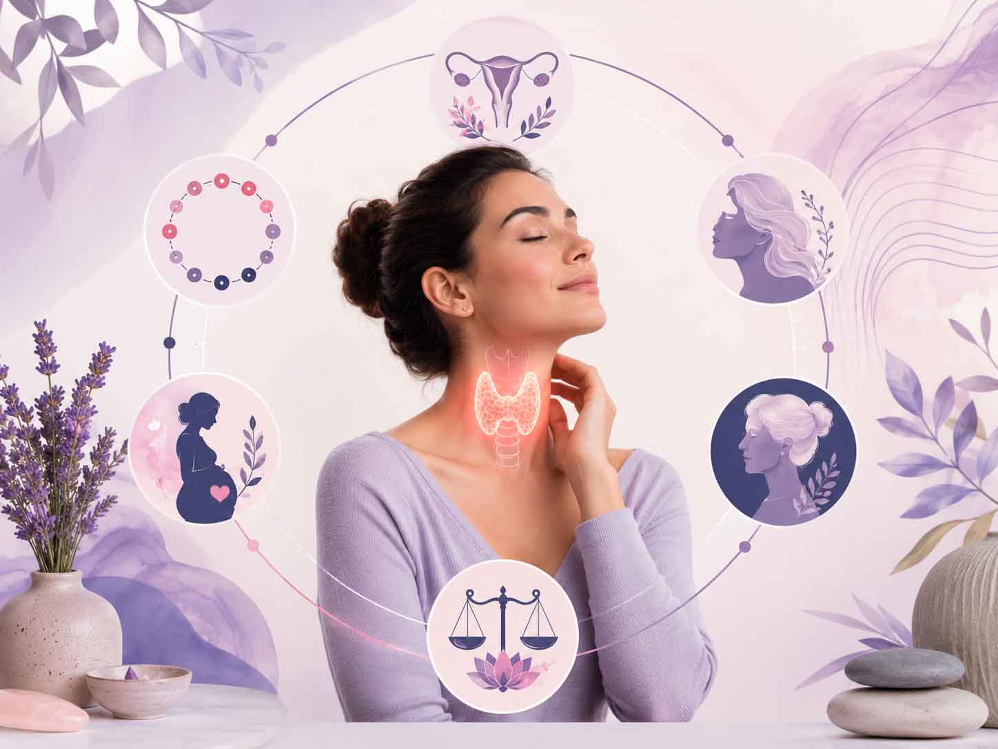 Tiroides y salud hormonal femenina